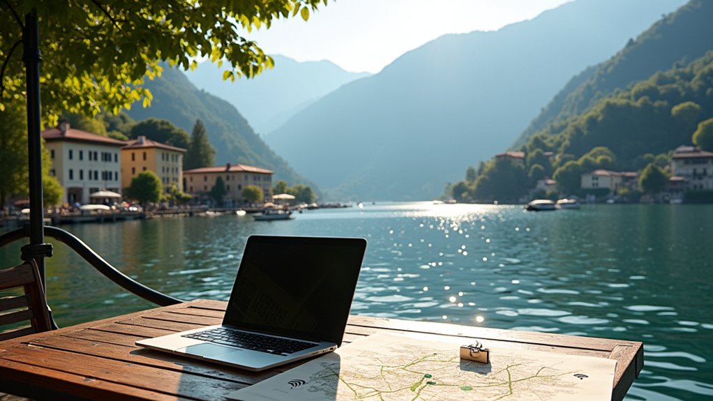 choosing lake como internet