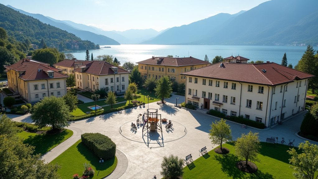 family friendly towns lake como