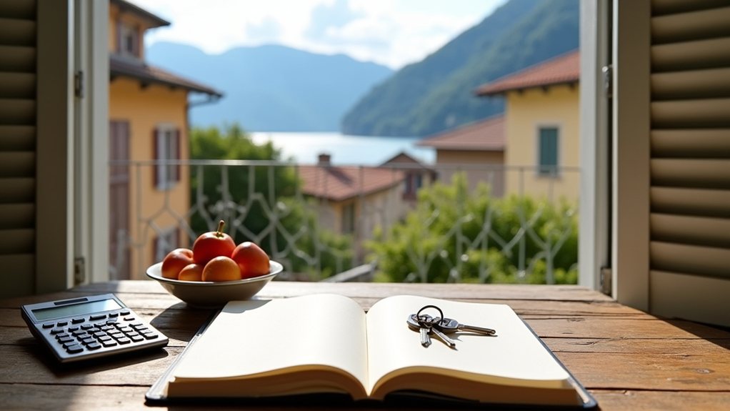 lake como housing expenses