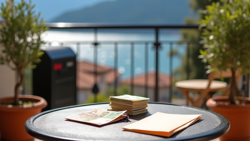 lake como rental costs