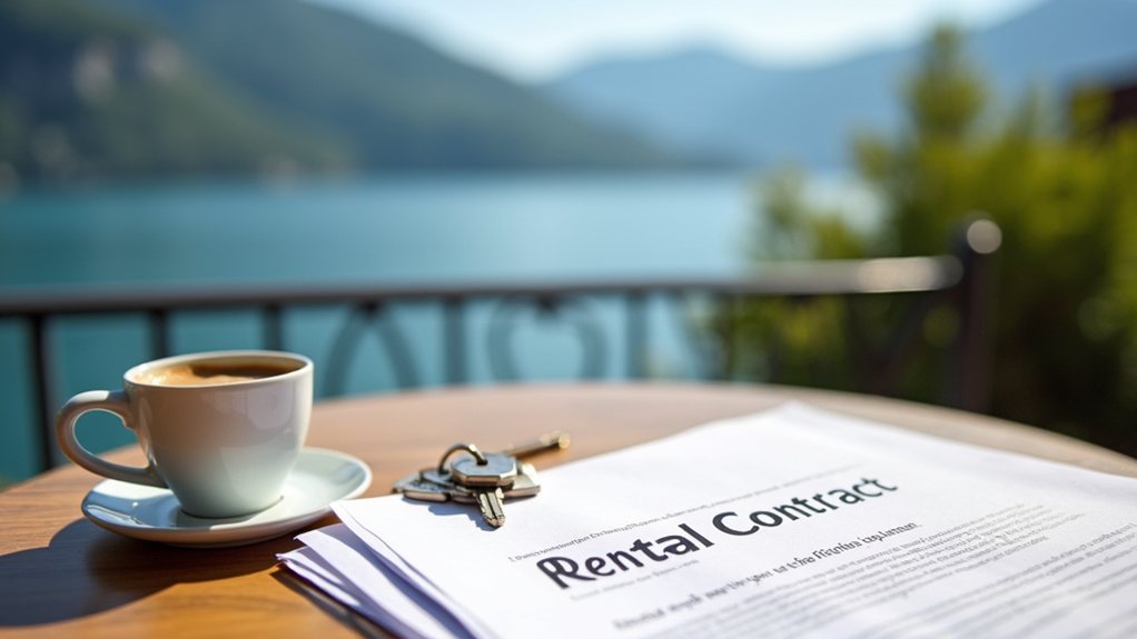rental agreements simplified lake como