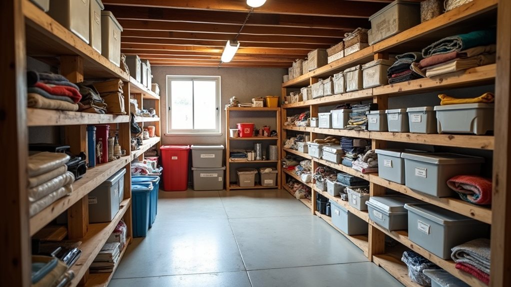 basement storage usage regulations