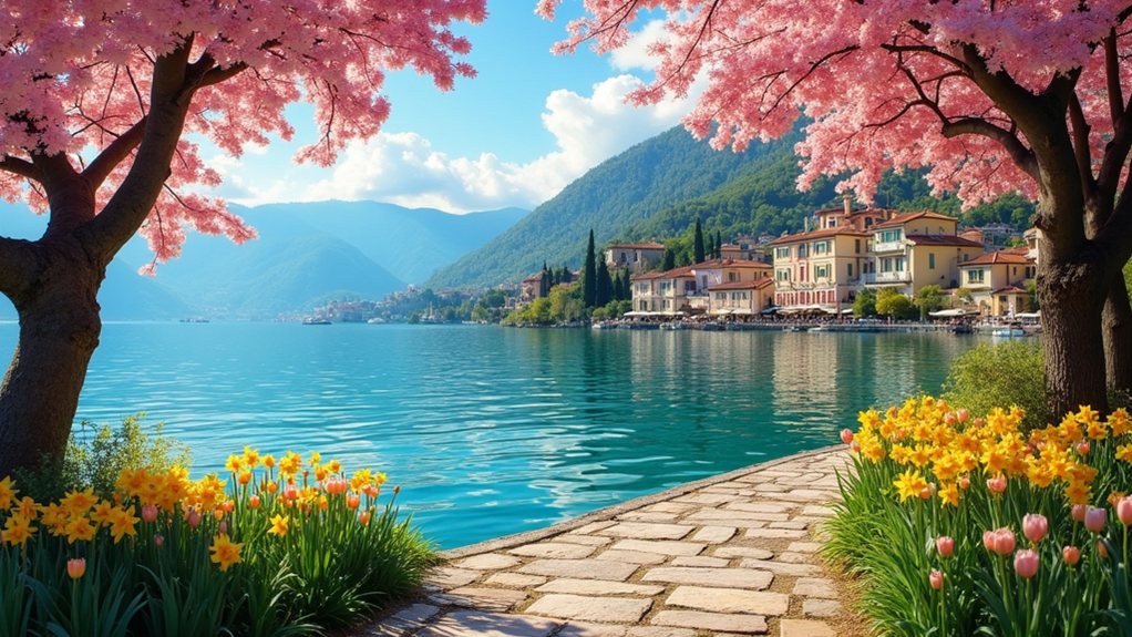 living in lake como