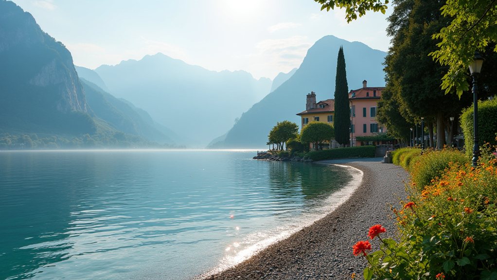 navigating lake como crowds